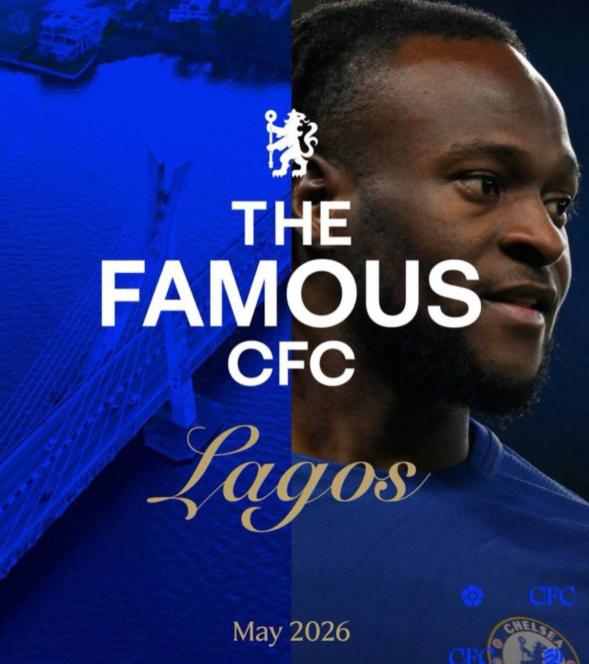๐จ ๐ณ๐ฌ Chelsea Football Club will be visiting Lagos, Nigeria, for the first time in the clubโs histor...
