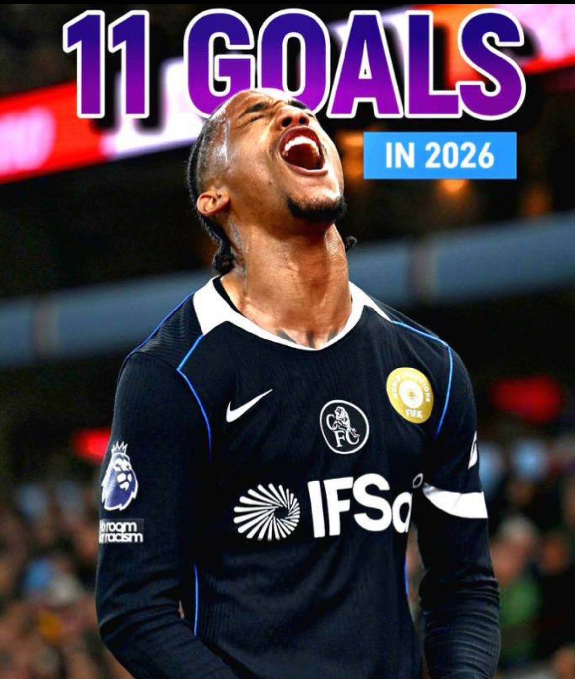 ๐ No Premier League player has scored more goals than Joao Pedro (11) in all competitions in 2026....