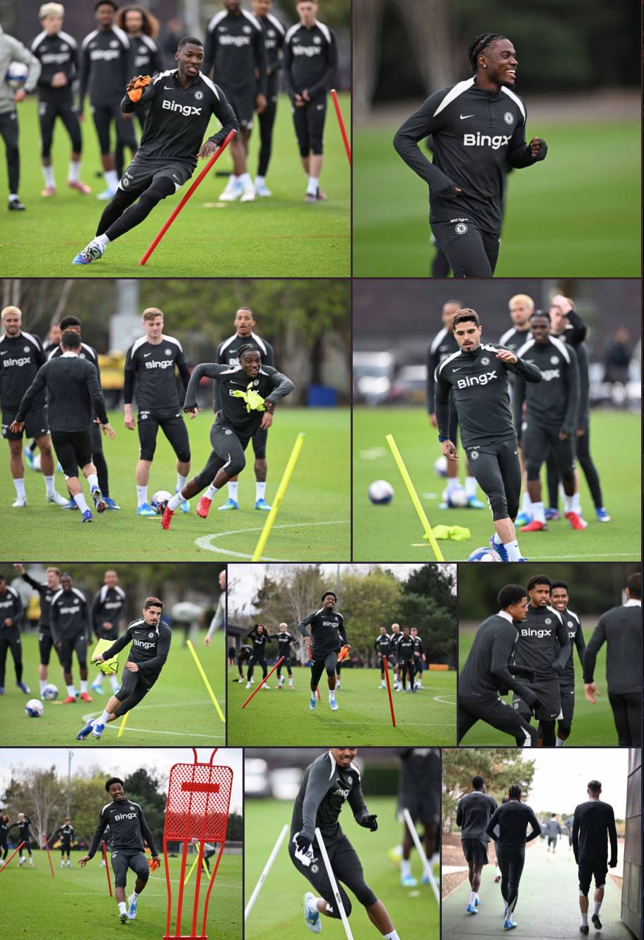 ๐ธ Today's training session ahead of Port Vale clash! ๐ช๐ต (2/3)
#CFC | #Chelsea | #EmiratesFACup...