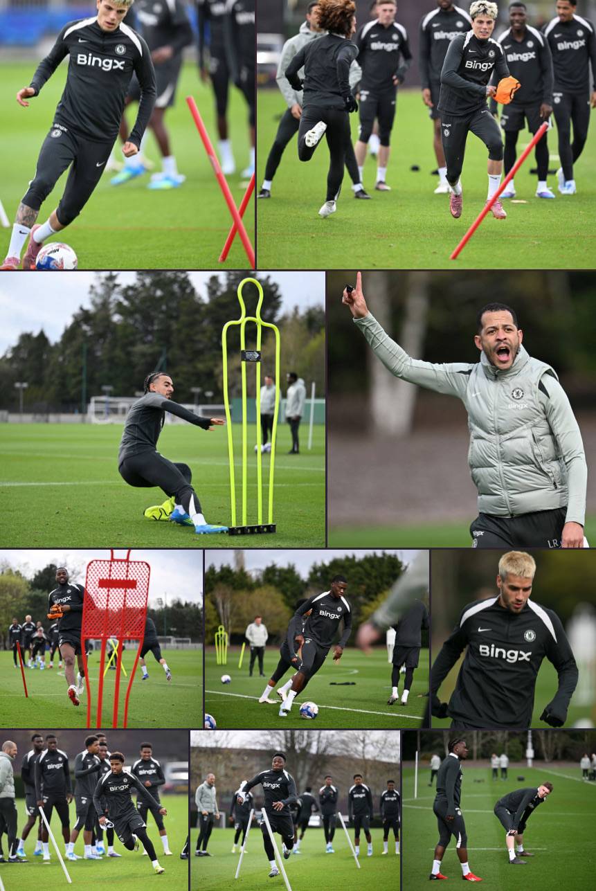 ๐ธ Today's training session ahead of Port Vale clash! ๐ช๐ต (3/3)
#CFC | #Chelsea | #EmiratesFACup...