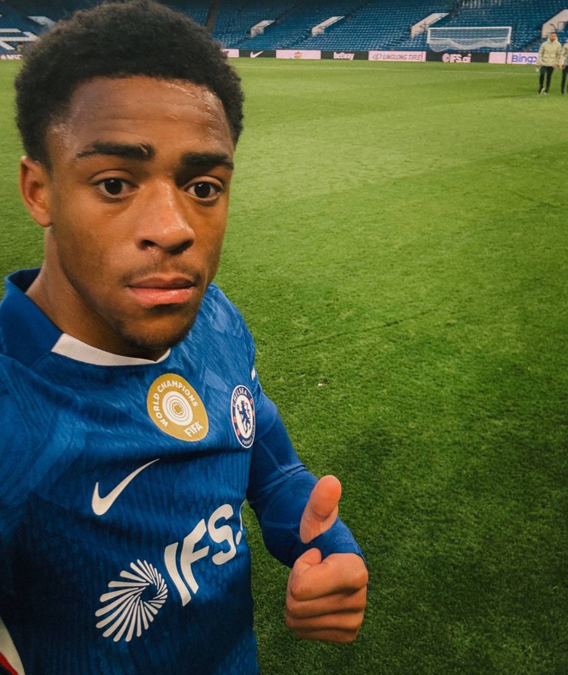 Ryan Kavuma-McQueen makes his Chelsea debut in the #EmiratesFACup quarter-finals! ๐
Well in, Ryan!...