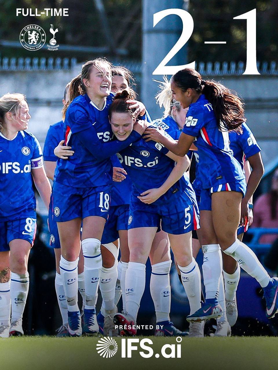 CHELSEA ARE FA CUP SEMI-FINALISTS!! ๐
#CFC | #Chelsea | #CFCW
๐ฒ @CFC_ChelseaFC