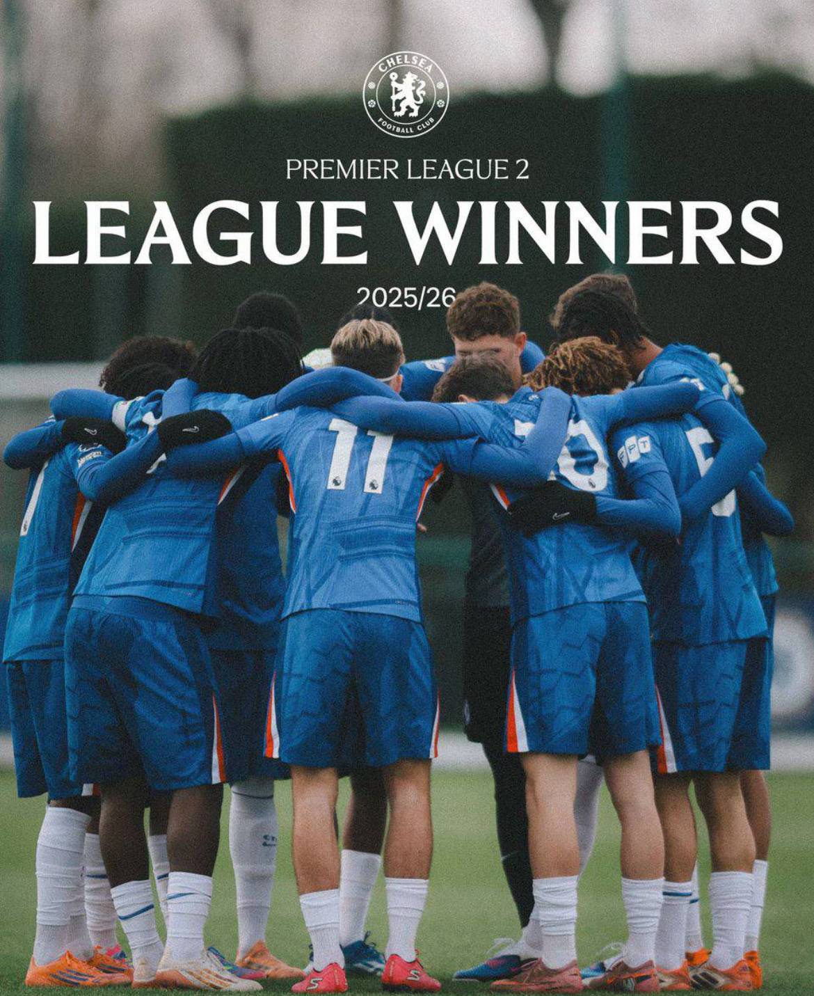Chelsea U21s are crowned Premier League 2 league winners of the 2025/26 campaign! ๐
#CFC | #Chelse...