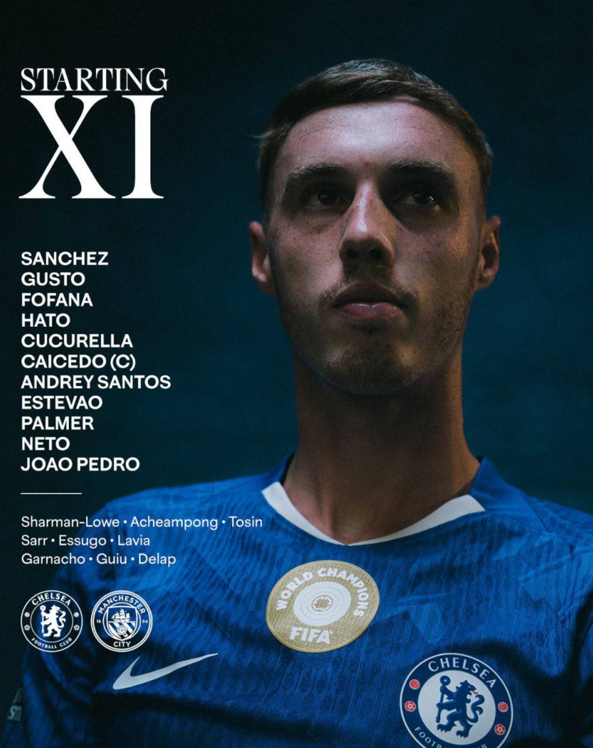 โฐ Time for team news! ๐๏ธ
#CFC | #Chelsea | #CHEMCI
๐ฒ @CFC_ChelseaFC
