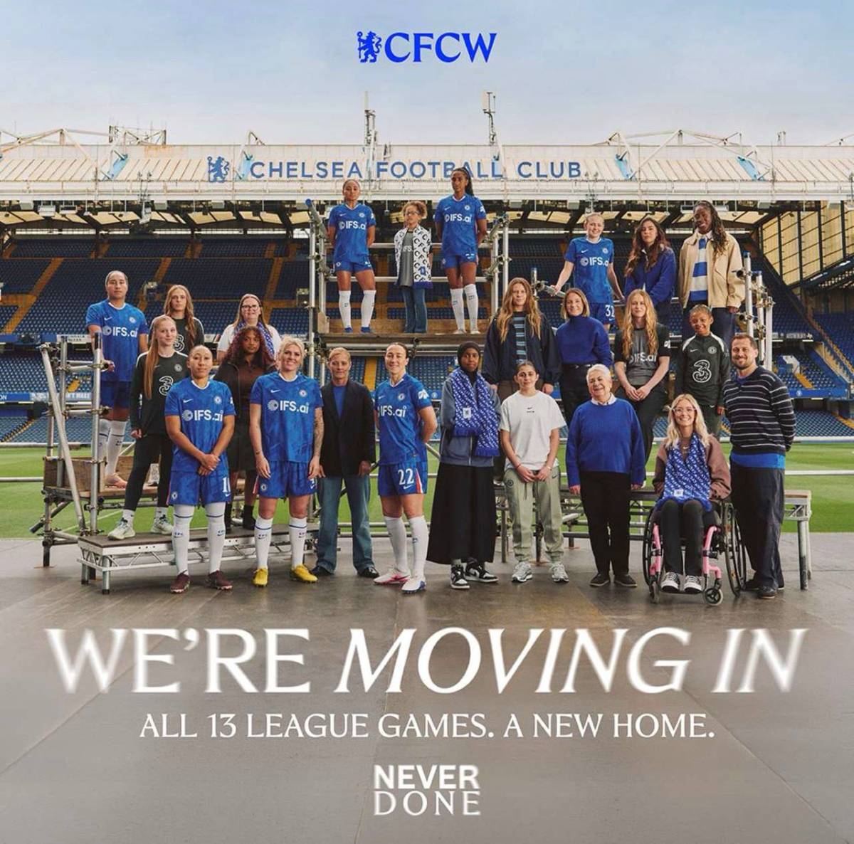 OFFICIAL: Chelsea FC Women today announces that from the 2026/27 season the first team will play all...