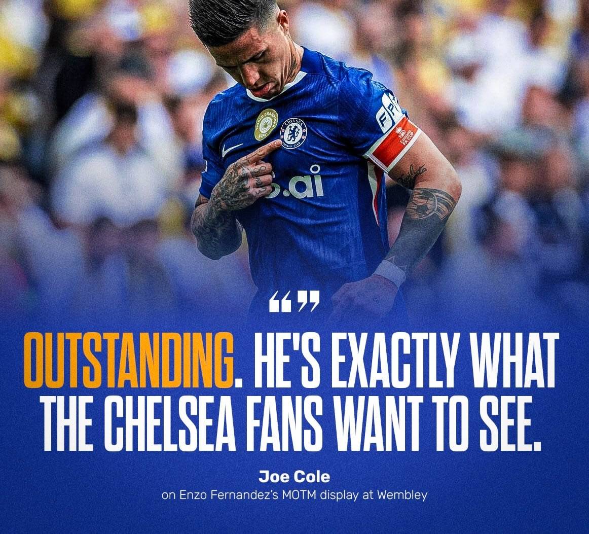 MOTM display ๐๐ฆ๐ท
#CFC | #Chelsea | #EmiratesFACup
๐ฒ @CFC_ChelseaFC