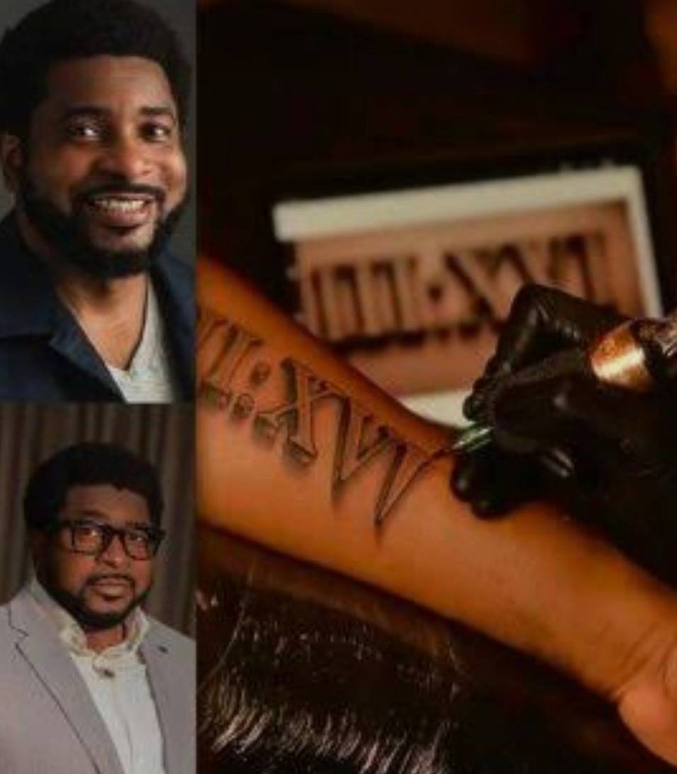 There is so much confusion and debates about the tattoo pst. Kingsley Okonkwo drew on his hand. But...
