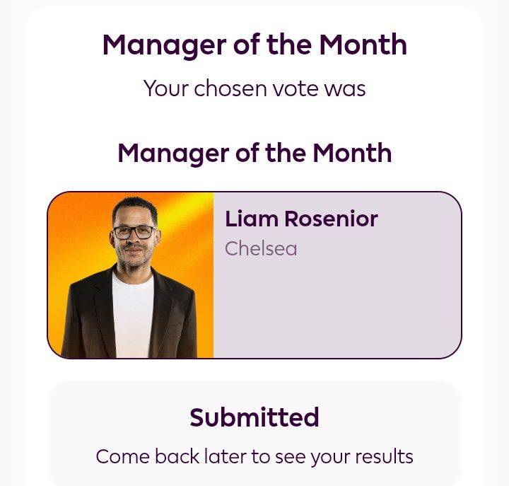 Here is my vote for the award for the month of January.
Manager of the month?Rosenior ✅
Player of...