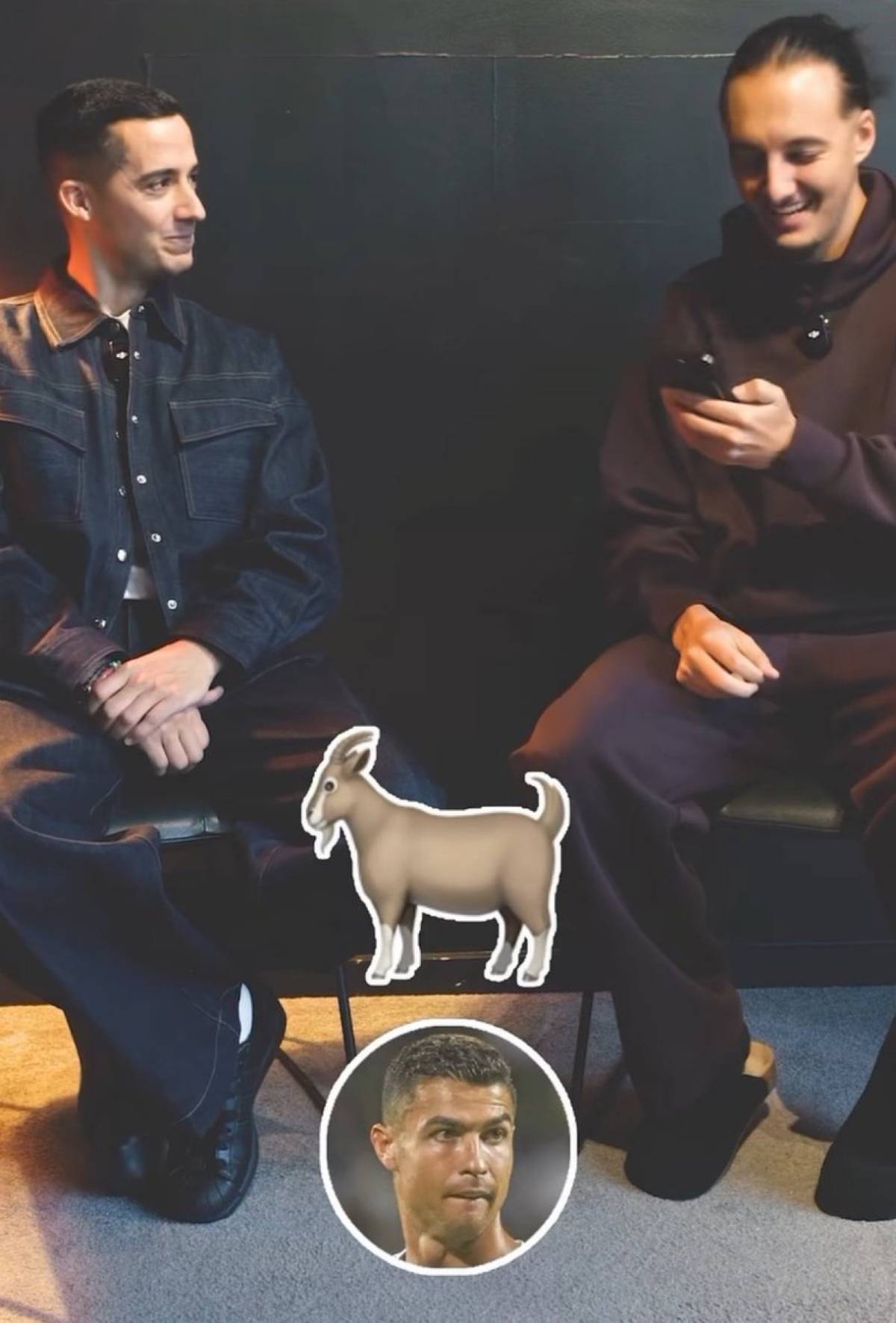 Vazquez pick the goat π π
π£οΈ Lucas Vazquez: βGOAT? Cristiano.β