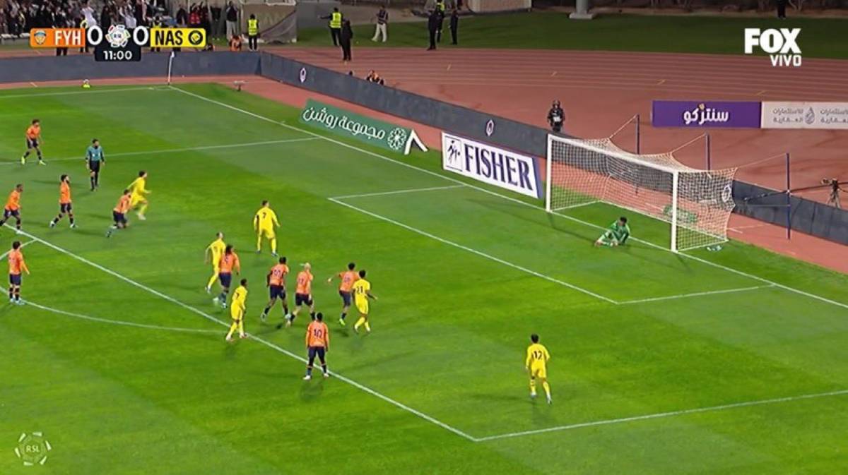 Ronaldo missed a penalty for Al Nassr 🤯