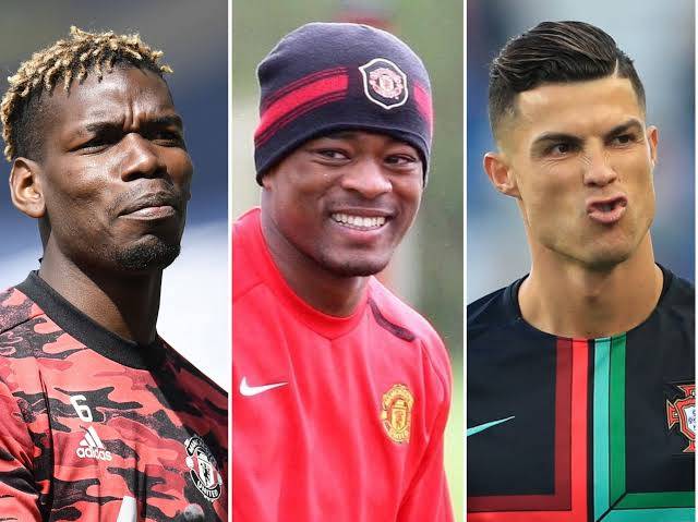 Aside Patrick Evra, Paul Pogba, and Cristiano Ronaldo.... Name another player who played for Man Utd...