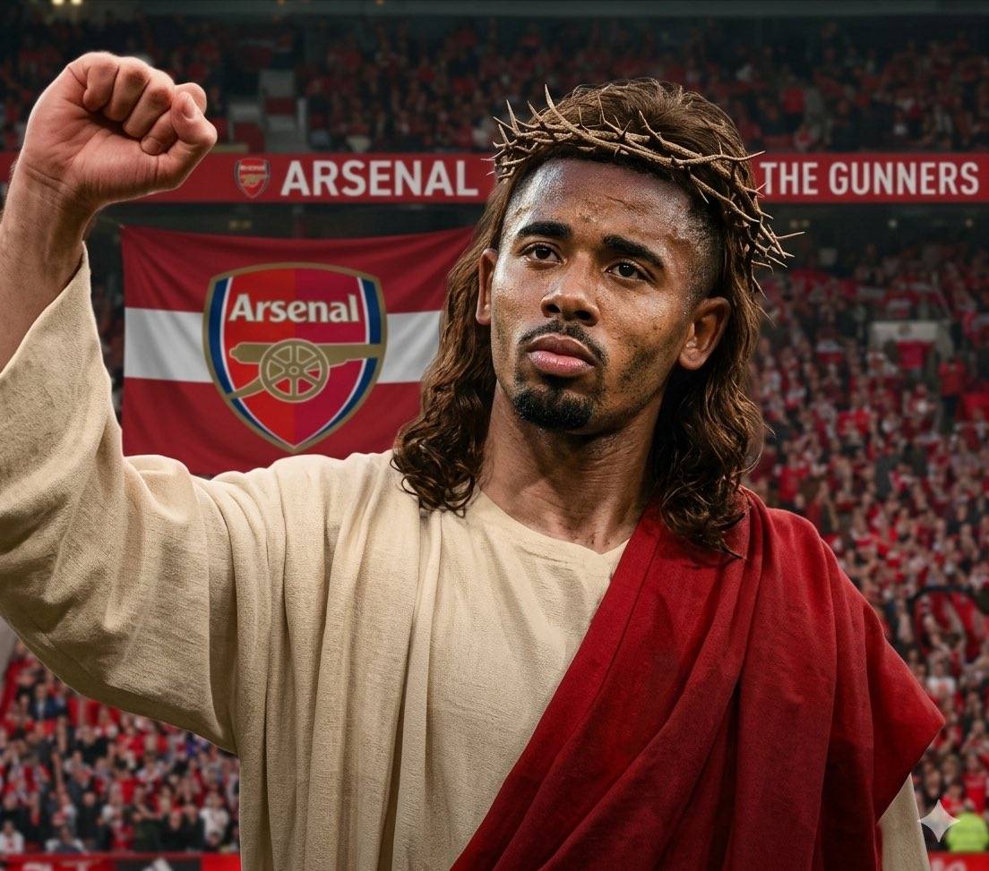 Arsenal might’ve had a better chance if they played today… Easter Sunday.
At least Jesus would’ve ri...