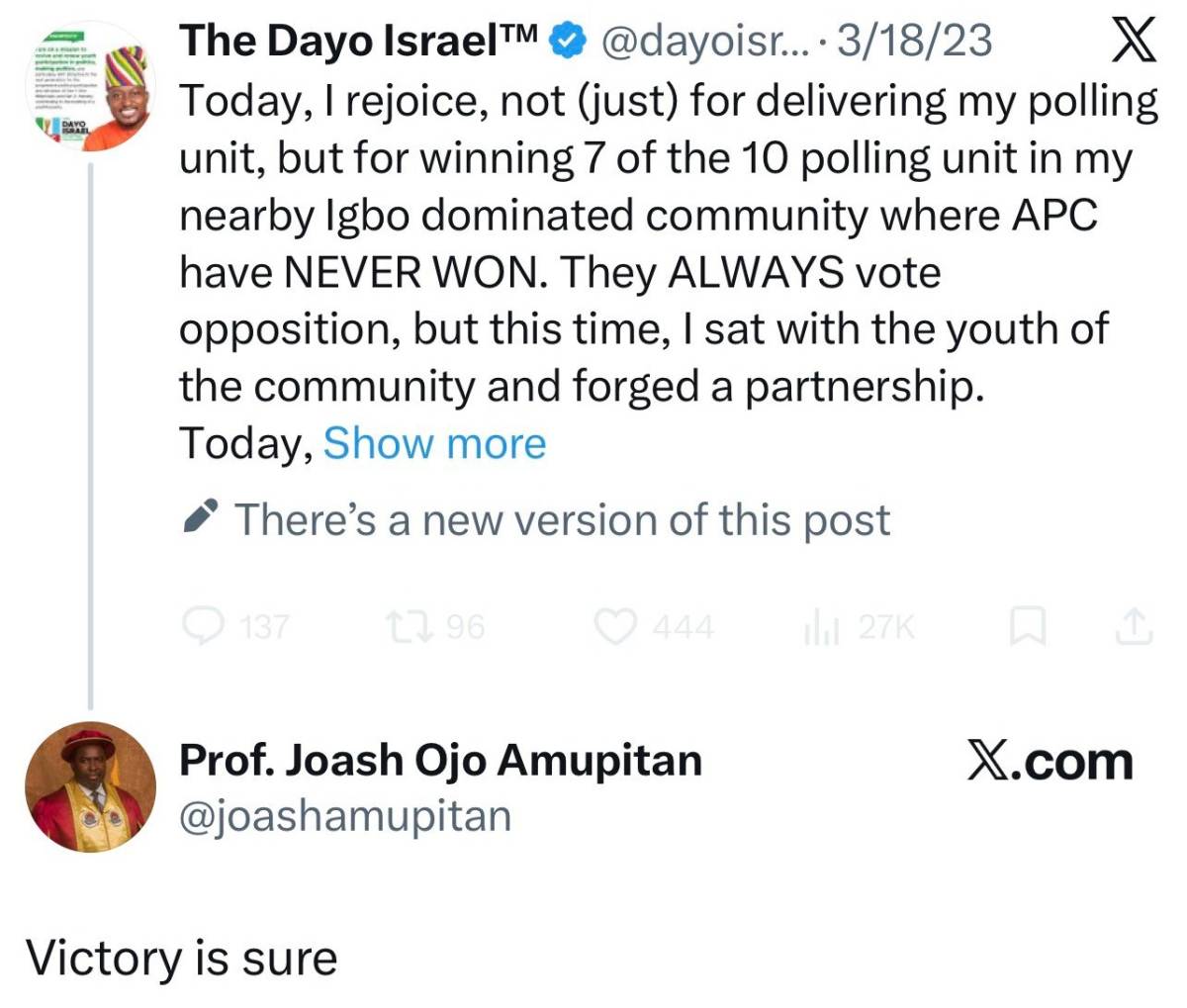 INEC chairman na APC member keh?? 😱The job is done for 2027💔