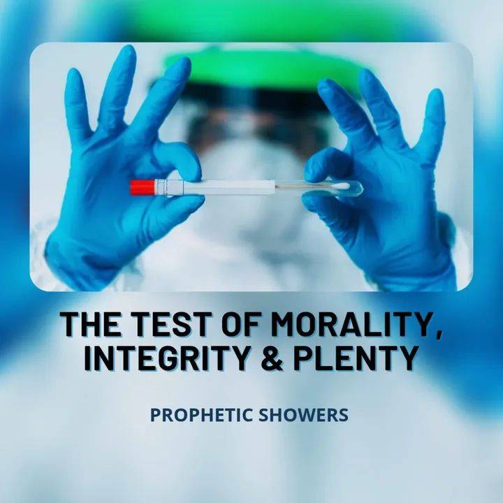 ๐ง PROPHETIC SHOWERS | MARCH 13TH, 2026
THE TEST OF MORALITY, INTEGRITY & PLENTY |
๐ LUKE 16:10:
H...