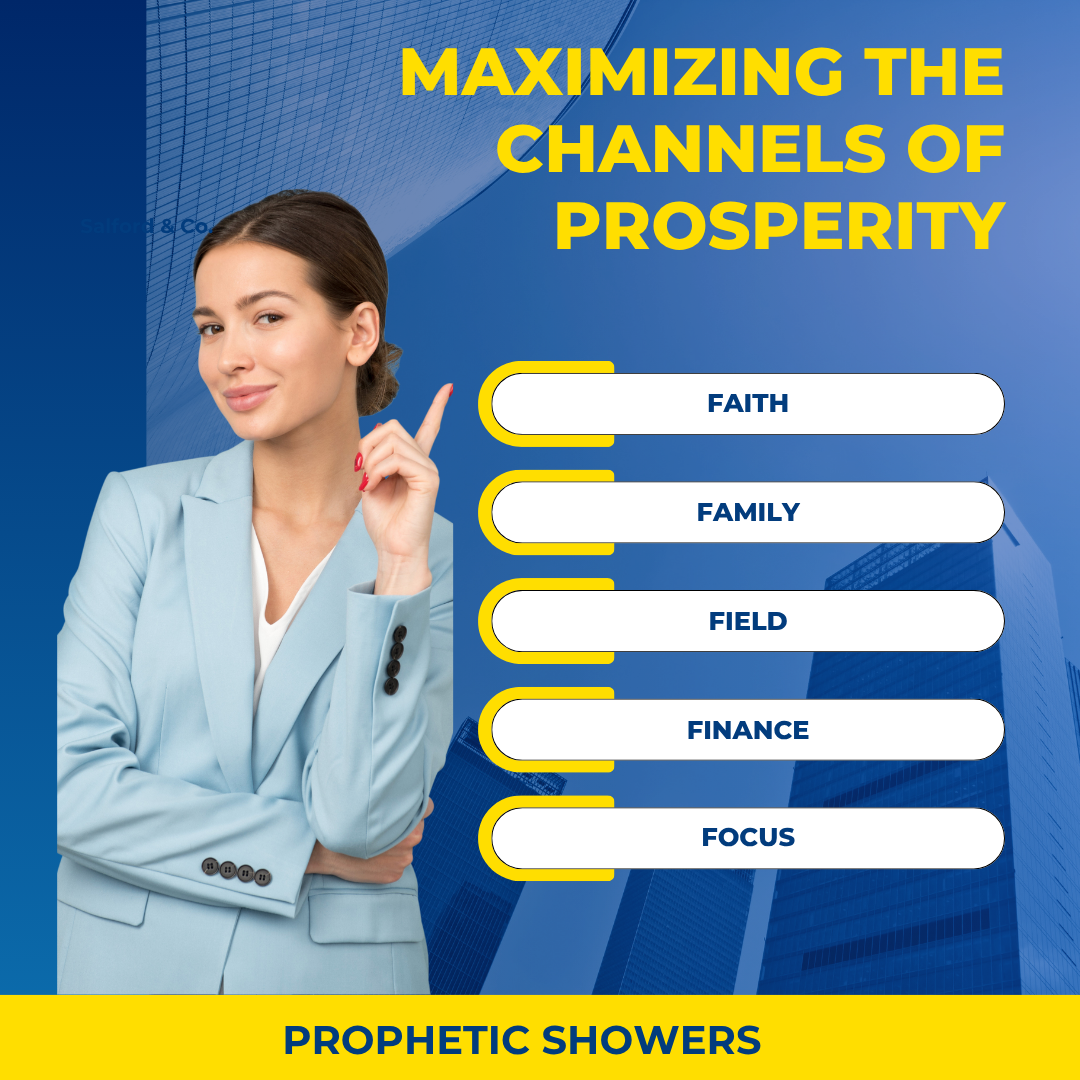 ๐ง PROPHETIC SHOWERS | MARCH 25TH, 2026
MAXIMIZING YOUR CHANNELS OF PROSPERITY |
๐ DEUTERONOMY 8:1...