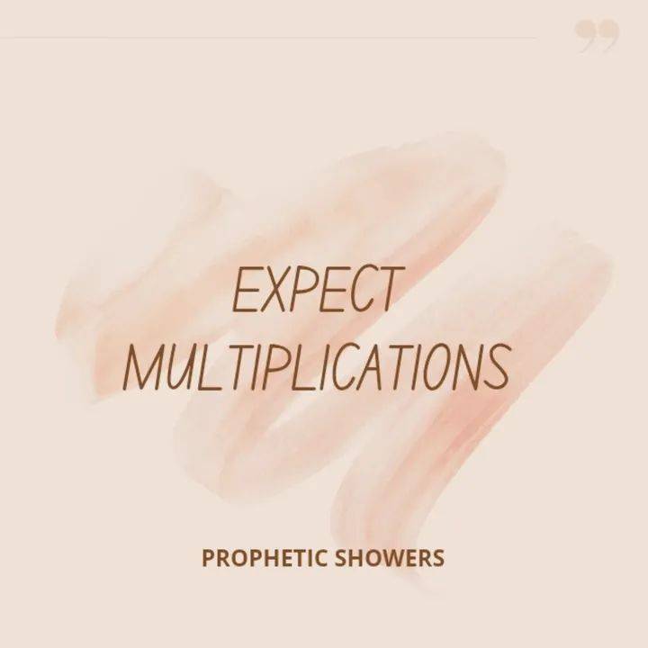 π§ PROPHETIC SHOWERS | MARCH 30TH, 2026
EXPECT MULTIPLICATIONS |
π JEREMIAH 30:19
β¦I WILL MULTIPLY...