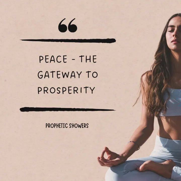 ๐ง PROPHETIC SHOWERS | APRIL 26TH, 2026
PEACE: THE GATEWAY TO PROSPERITY |
๐ JOB 22:21:
Acquaint n...