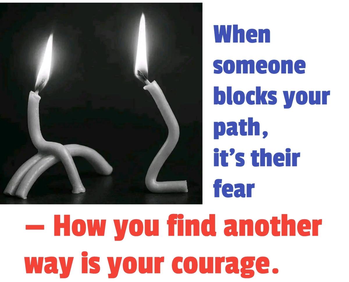This is a powerful perspective on resilience. It reframes an obstacle from a personal attack into a...