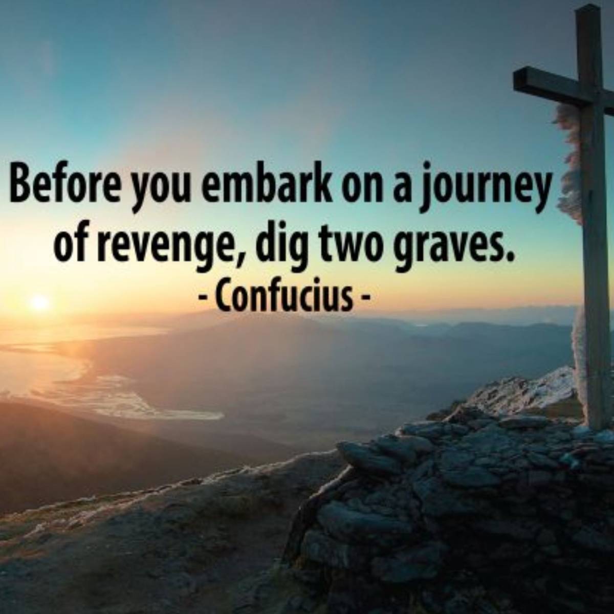 The Core Message:
Vengeance is a cycle of negativity that ultimately consumes the person seeking it...