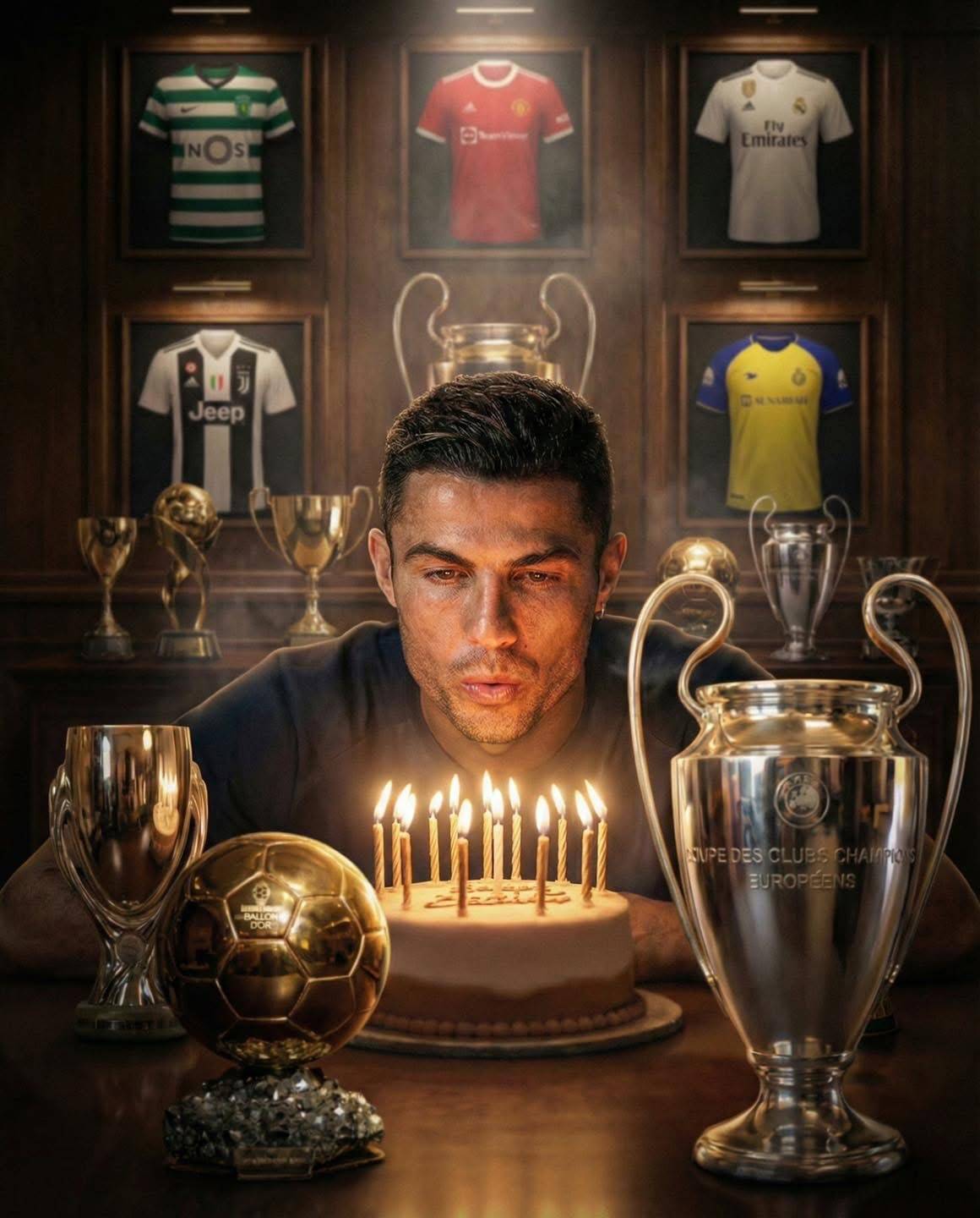 β½οΈ 961 career goals
π 33 club trophies (5 Champions League)
π΅πΉ 1 EUROβs and 1 Nations League
π 5...
