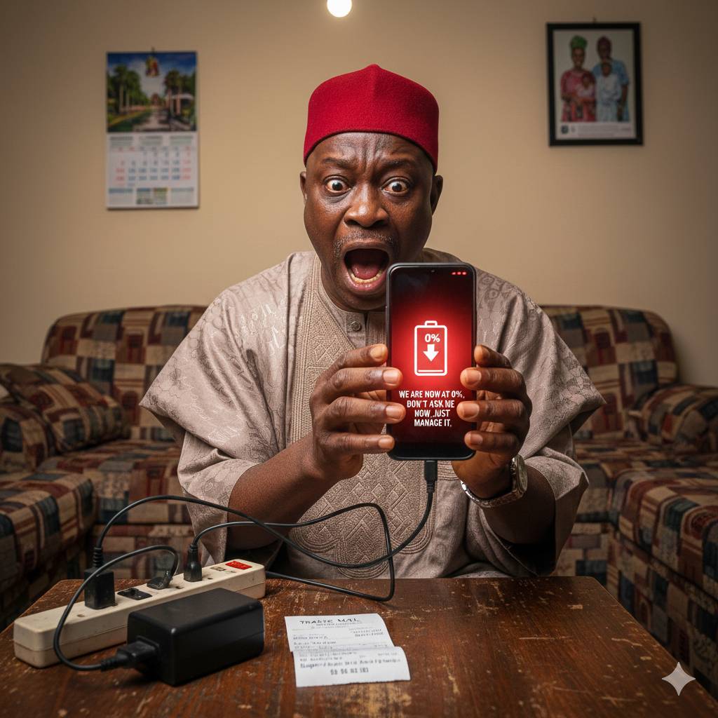 A joke to start your the week!
Nigeria is the only place where you’ll buy a "fast charger" in traf...