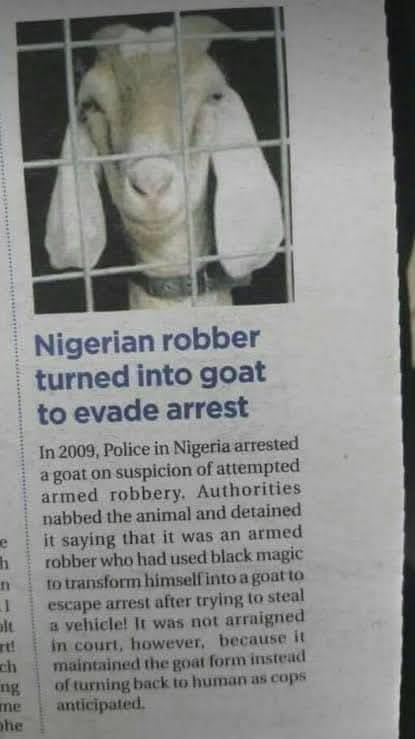 In 2009, an unusual incident in Kwara State drew national attention after the Nigerian Police report...
