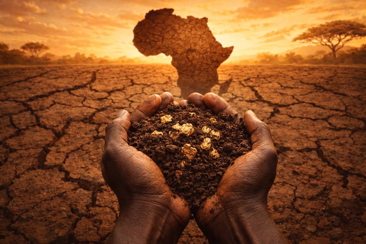AFRICA IS NOT POOR — IT IS POORLY DEALT WITH.
Africa holds over 30% of the world’s mineral resources...