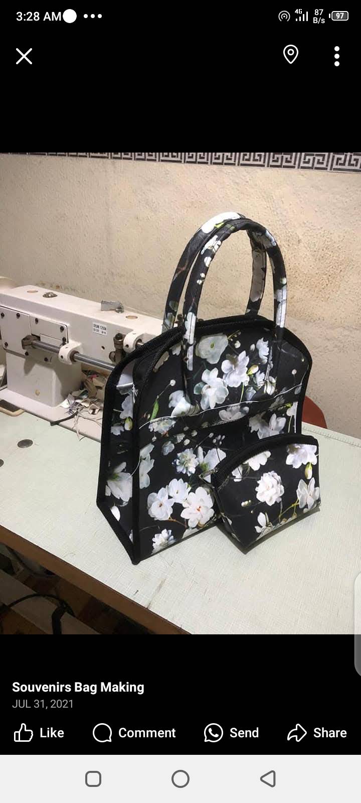 I am a Bags maker, I made all kinds of Bags please patronize me 07066434974.Thank you