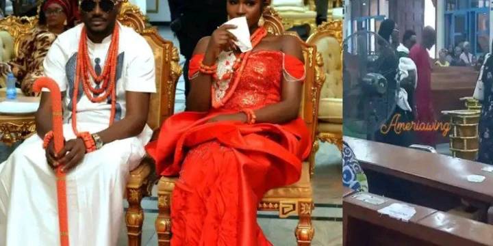 2Baba and Natasha Dedicate Baby Boy in Church Celebration...
Months after celebrating their traditi...