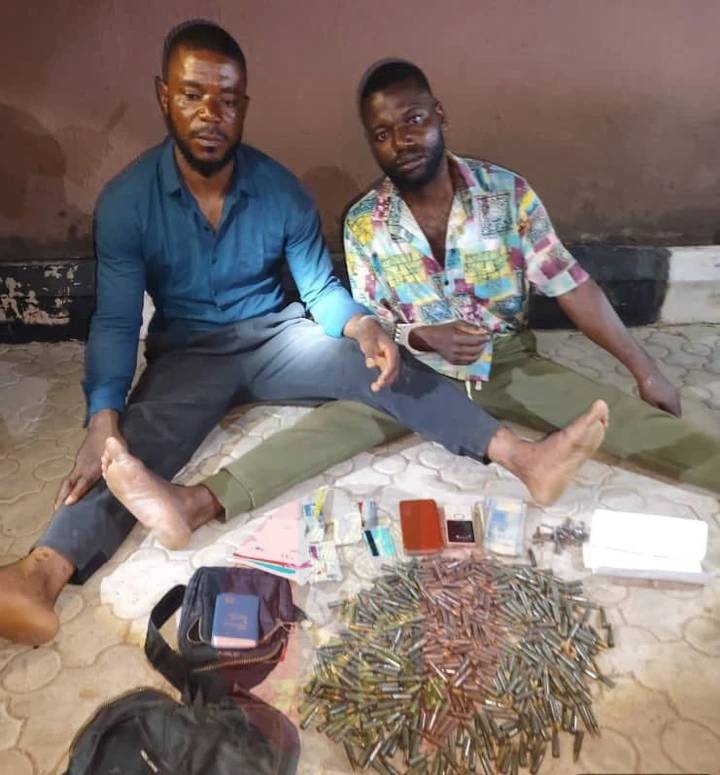 Army arrests two gunrunners, recovers ammunition in Taraba.
Troops of the 6 Brigade Nigerian Army/S...