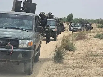 One Soldier Killed as GOC Convoy Neutralises Several Bandits in Zamfara Firefight.
Troops attached...