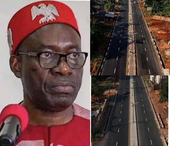 Reactions As Photos Of The Road That Anambra Gov, Soludo Constructed In Agulu Surfaced Online.
Soci...