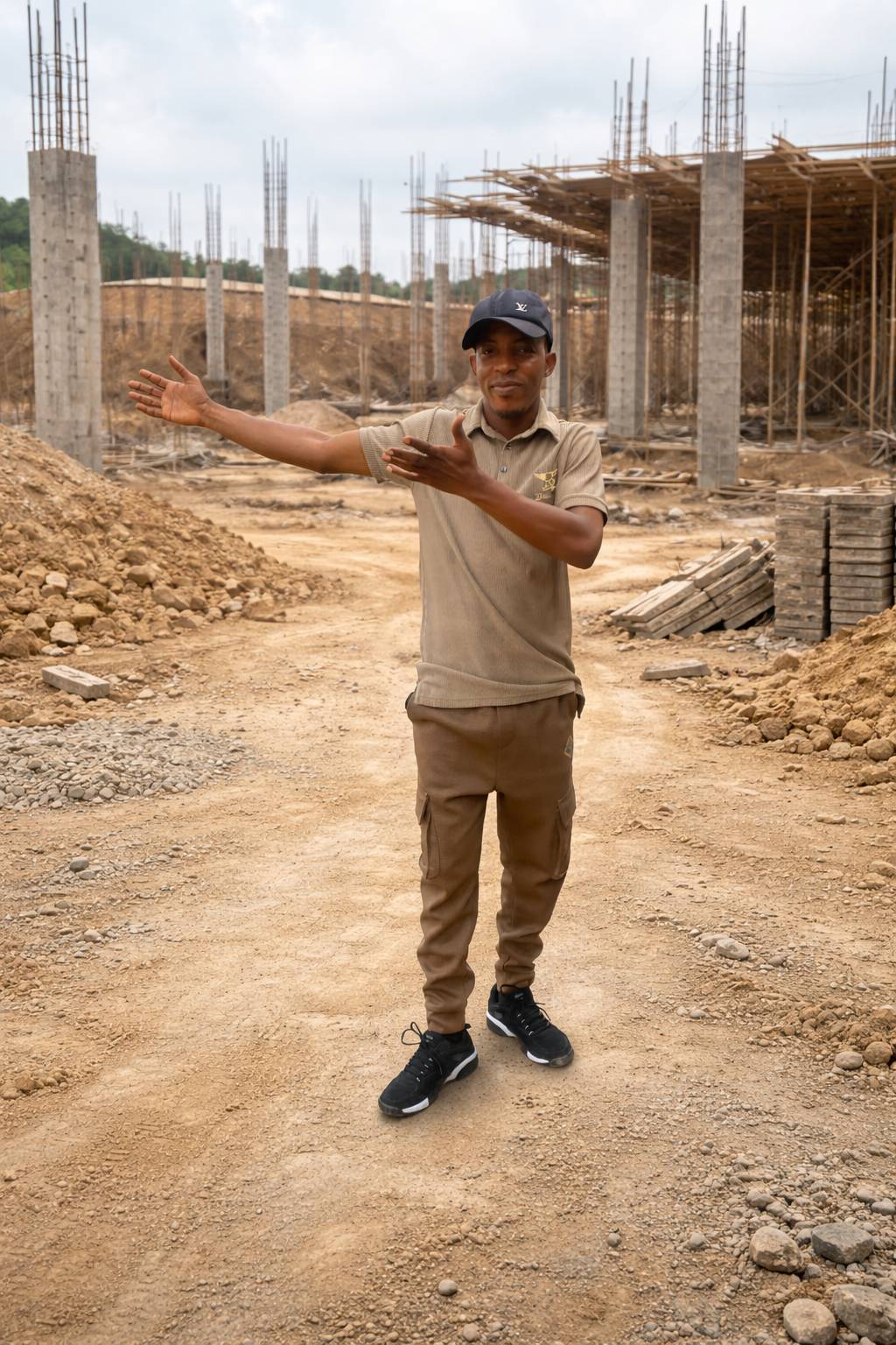 I am proudly a surveyor and at the same time a civil Engineer.