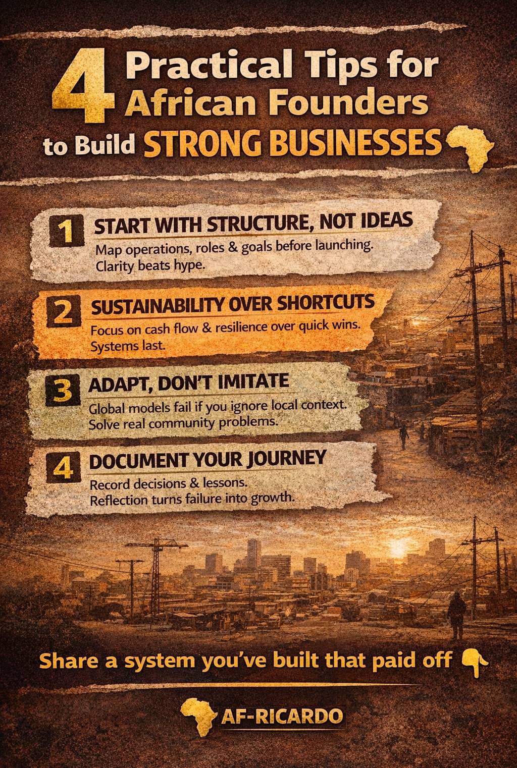 4 Practical Tips for African Founders
Building in Africa isn’t about copying global trends — it’s a...