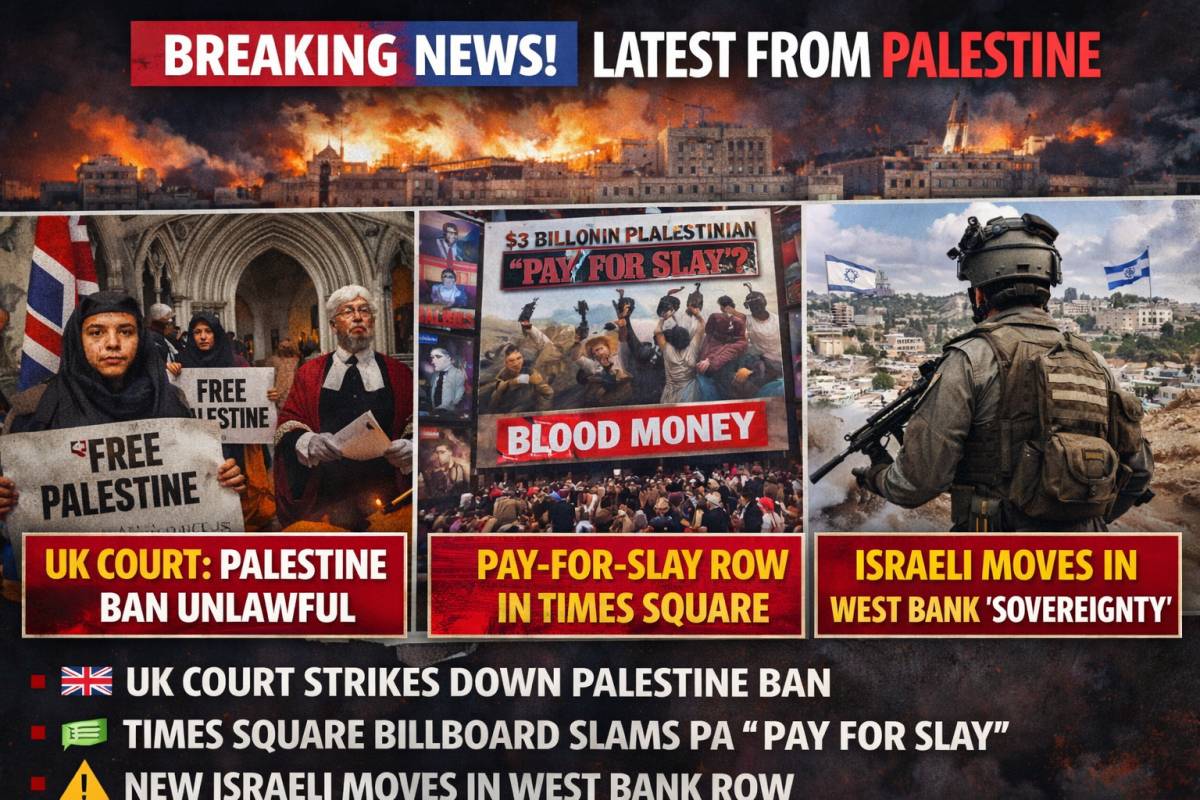 Breaking:
• UK High Court rules Palestine Action ban unlawful, a big win for pro-Palestinian activis...