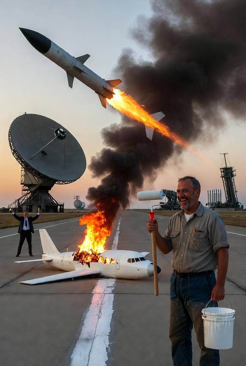 Military technology worth billions. Satellite targeting. Advanced radar. Precision missiles.
And aft...