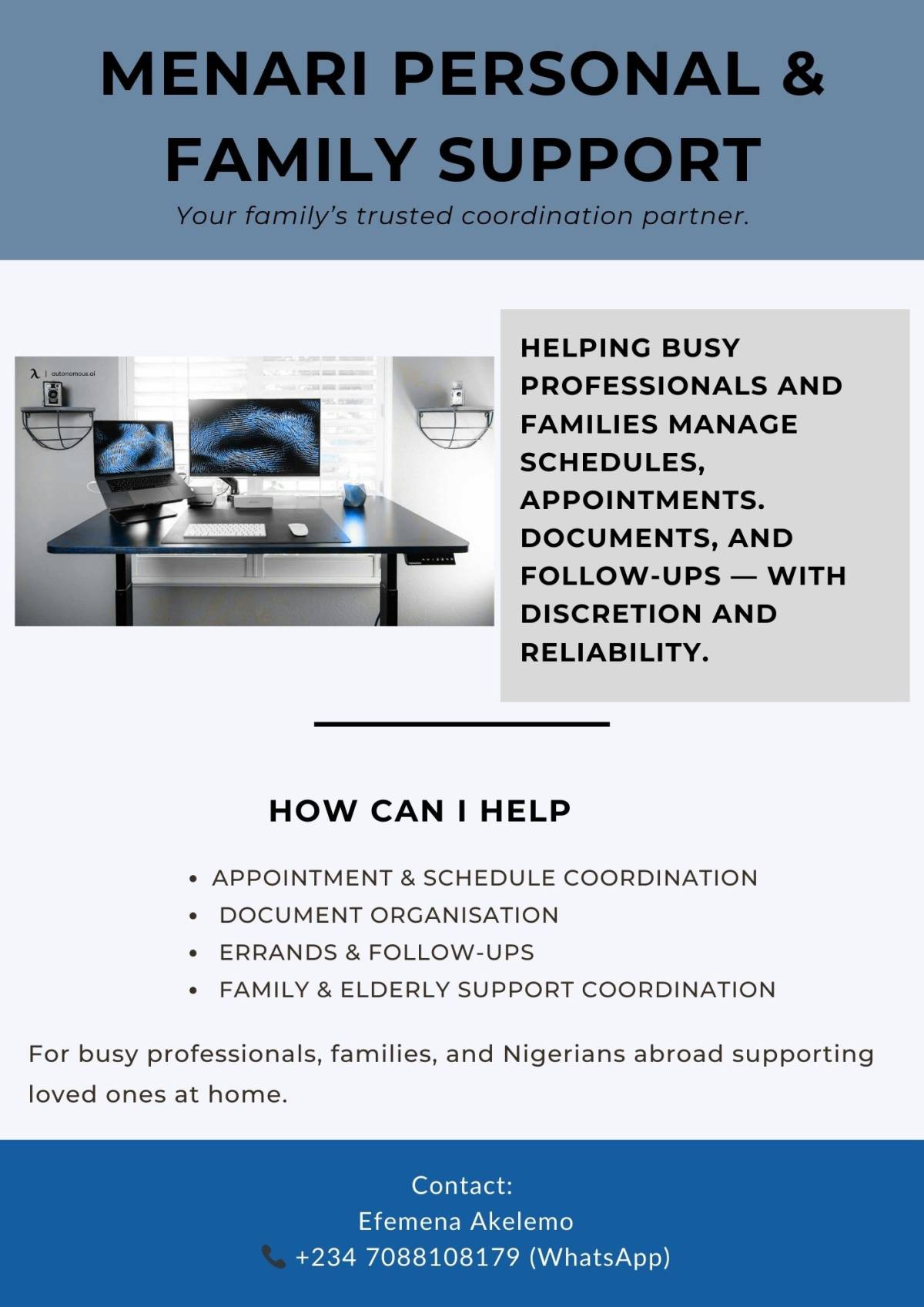 Happy new week, people.
Take advantage : My services are retainer-based, with monthly packages for b...