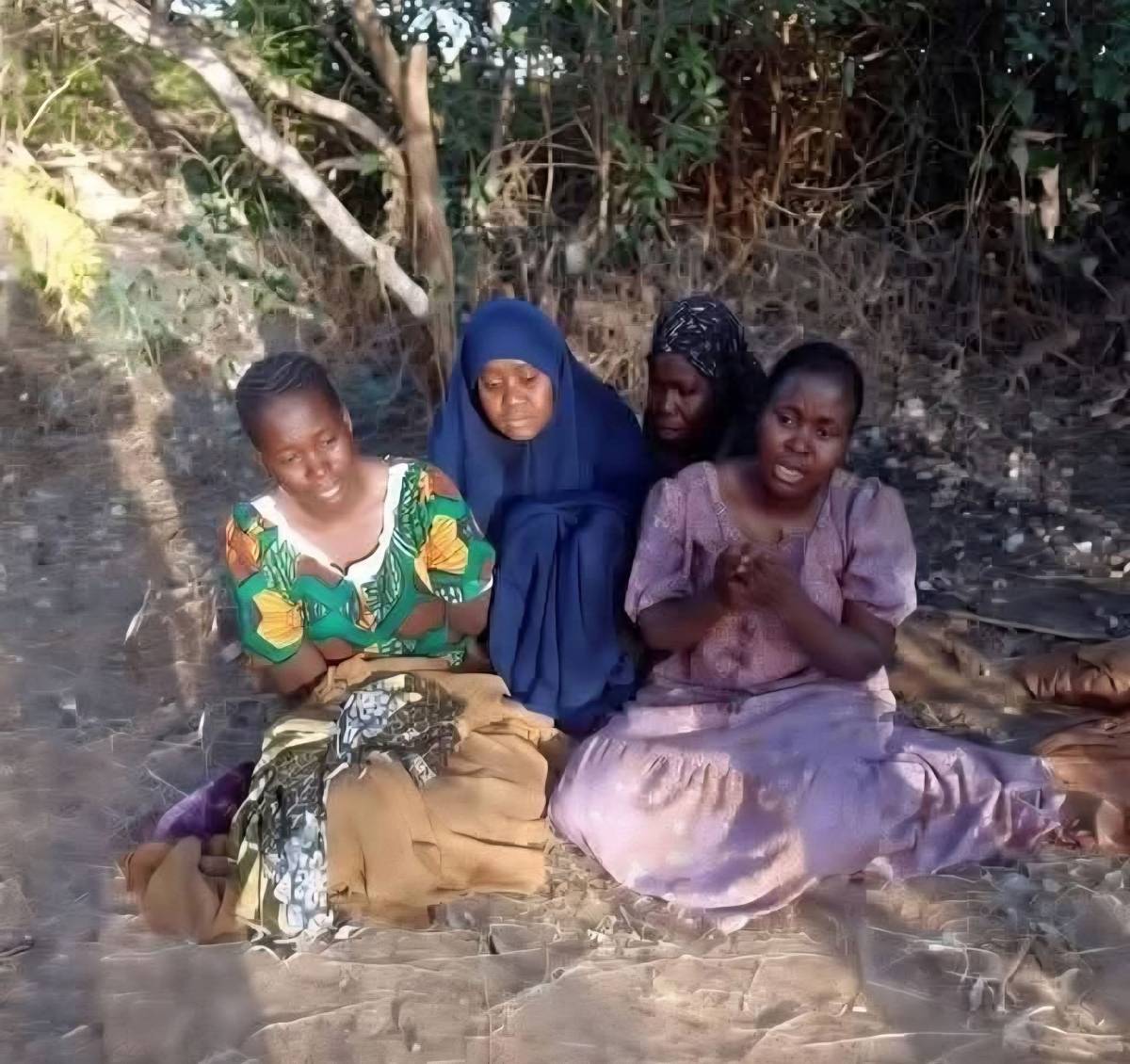 24hrs after terrorists released video of Muslim Women and Islam being humiliated by Bandits, no outr...