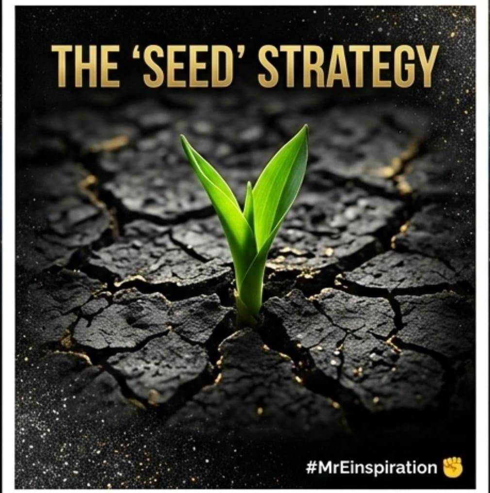 You don’t plant a seed and eat the fruit the same day. 🌳
Stop rushing the process and start trust...
