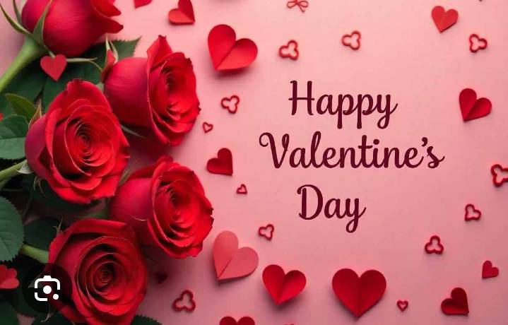 Happy Valentine's Day to you all. One love.