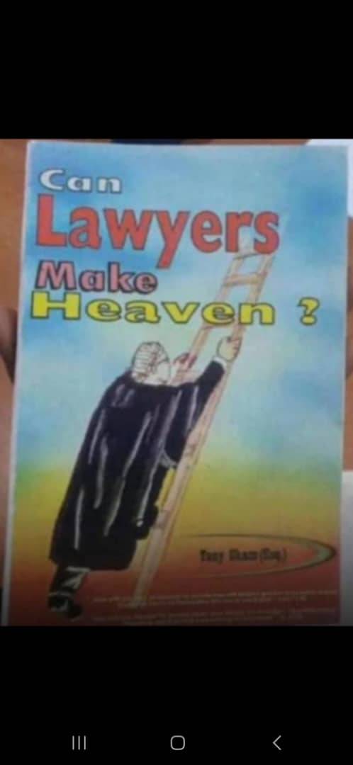 On a lighter note 😉 
Me: Where lawyer wan follow 🥱😂