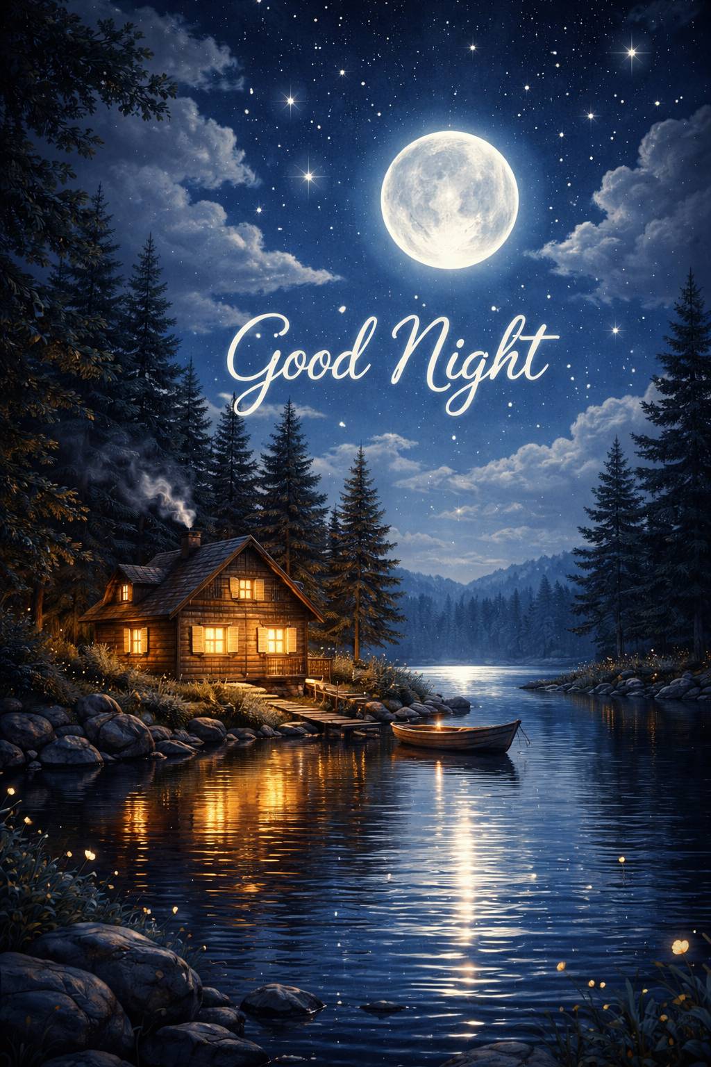 Good night line: ๐
โMay the quiet of the night calm your heart, renew your strength, and prepare y...