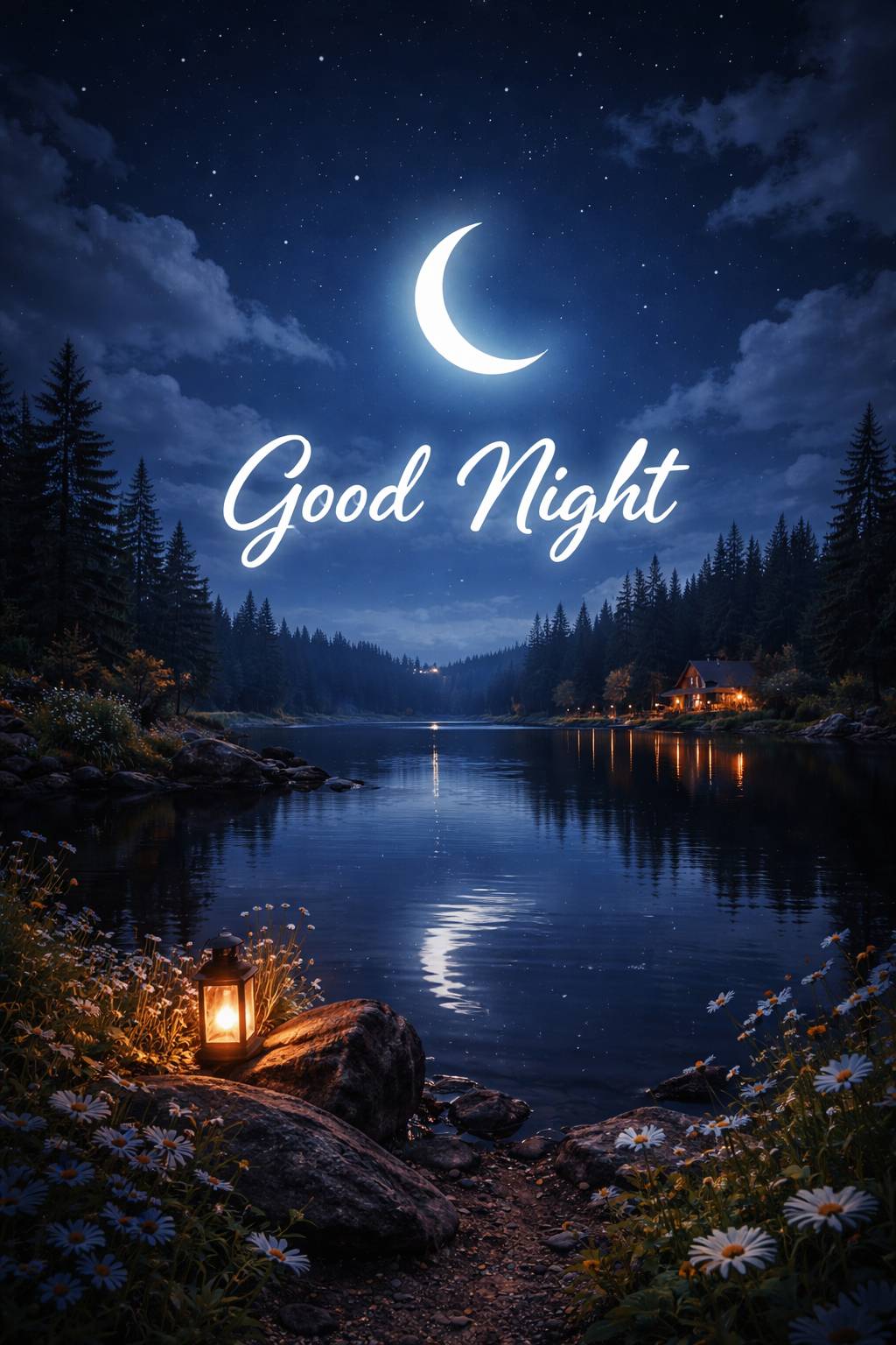 Good night line: ๐
โMay the quiet of the night calm your heart, renew your strength, and prepare y...