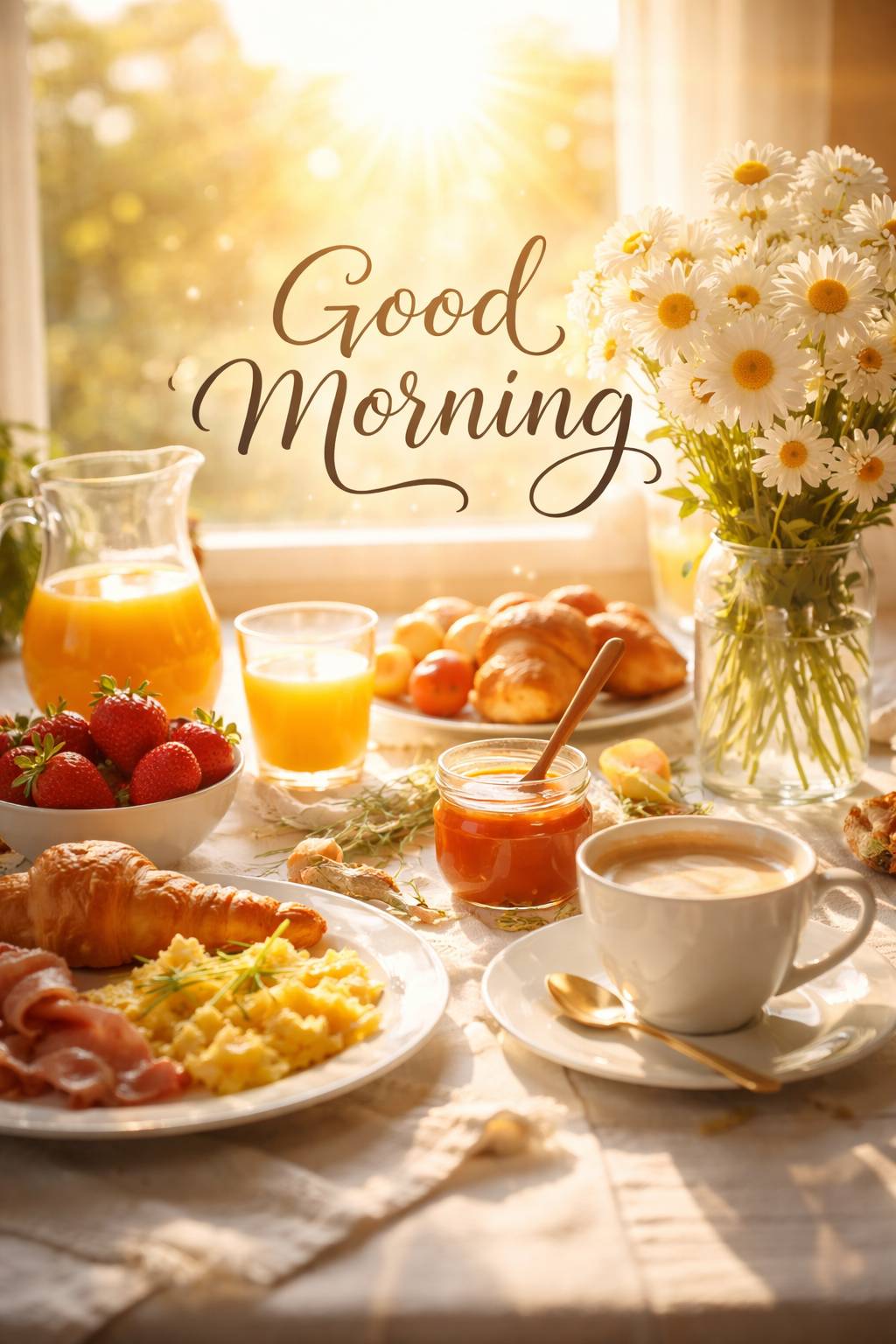 Good morning! ☀️
“May your day begin with peace, grow with purpose, and end with gratitude.” 🌿