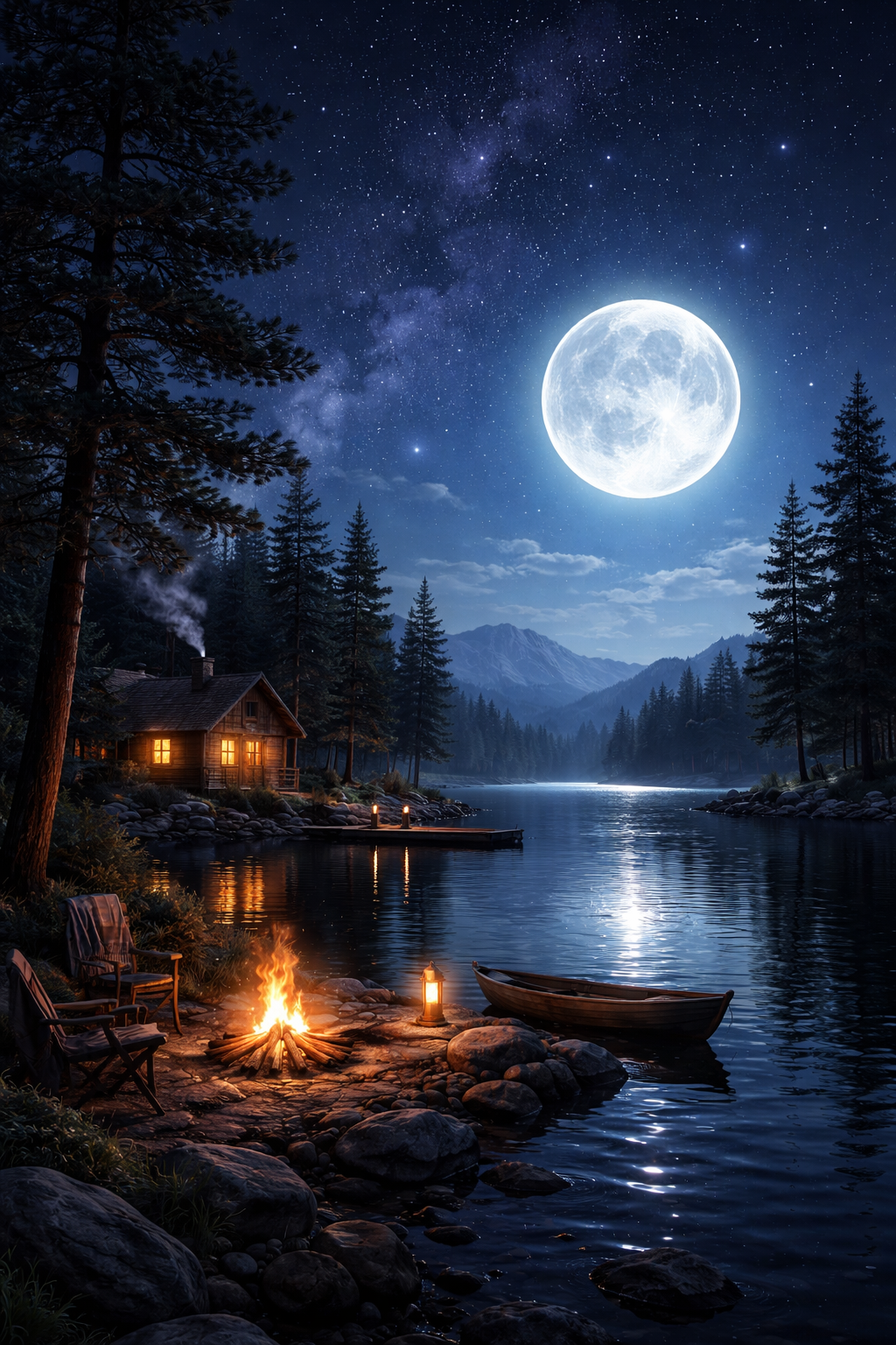 Good night… may your worries rest and your dreams rise brighter than the stars ✨