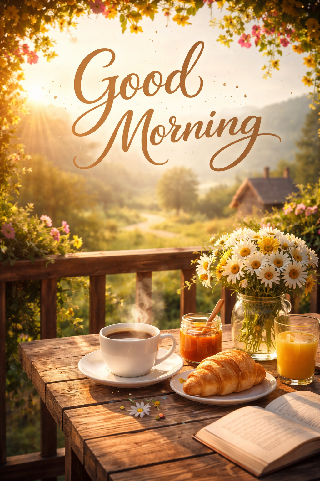 Good morning ๐
A fresh start, a new chance to shine โจ