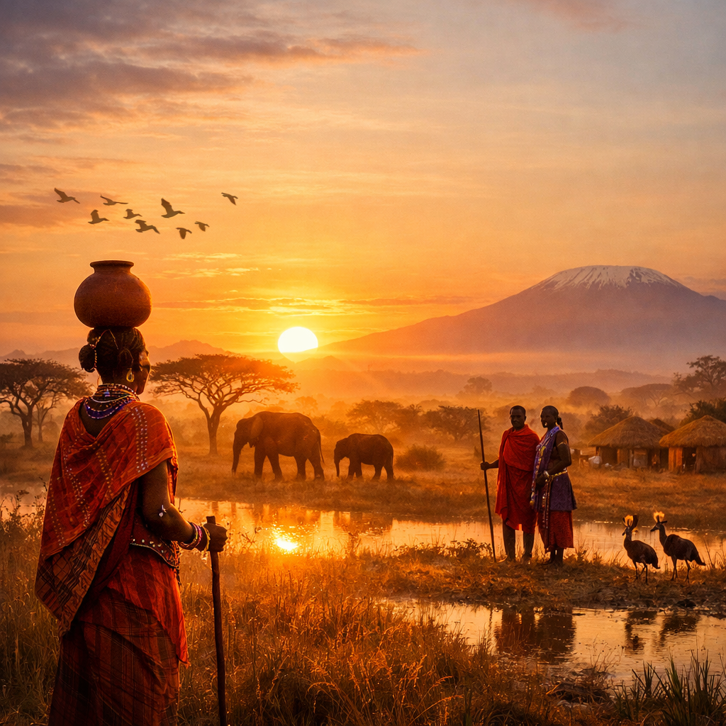 Good morning 🌅
Rise like the African sun—strong, warm, and unstoppable.