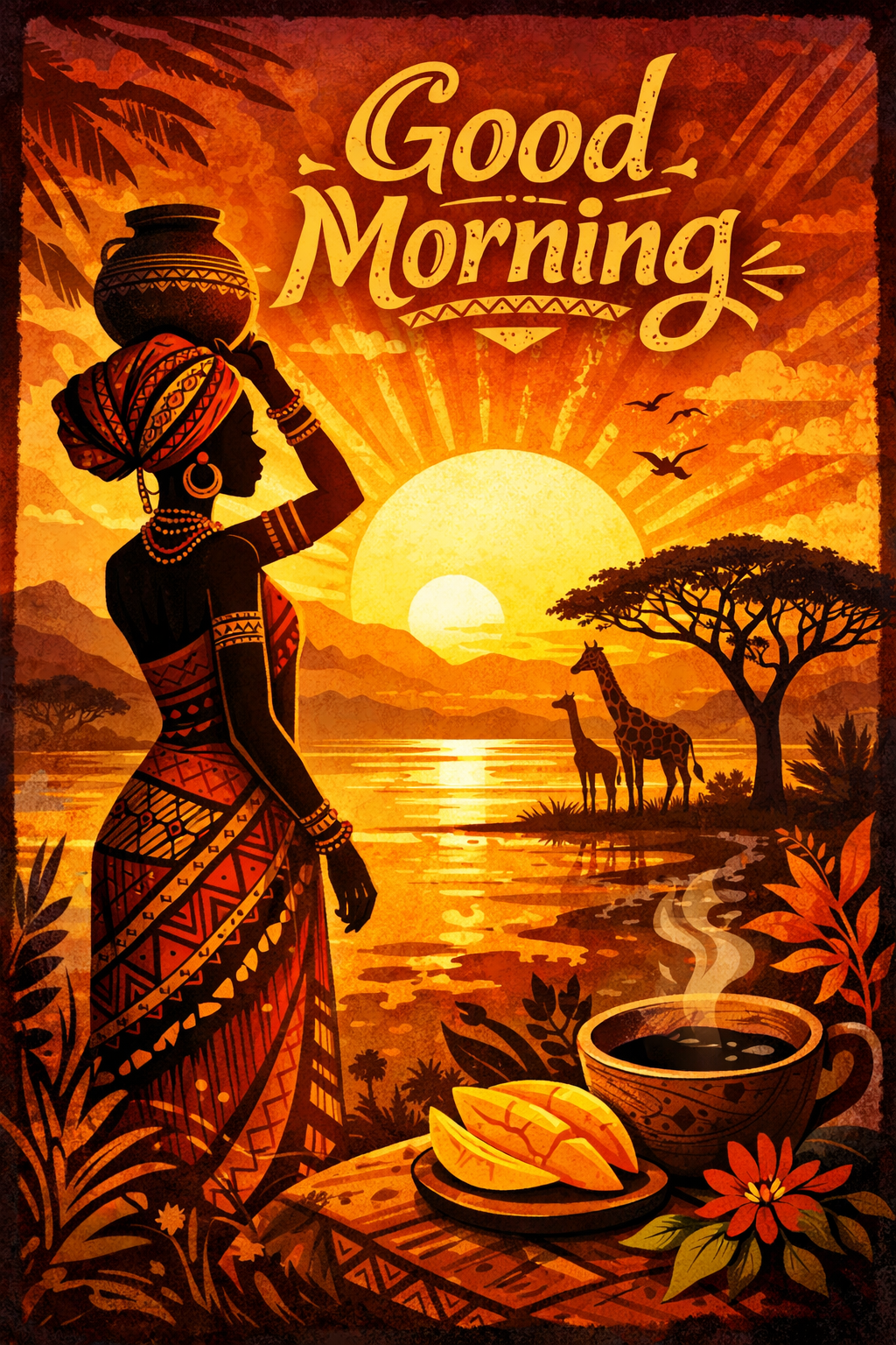 The sun does not ask permission to rise—so rise like the ancestors intended, bold and unshaken, for...