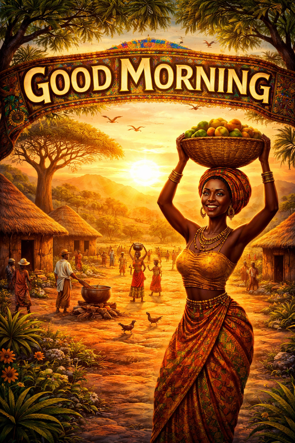 As the sun rises, remember: “The rooster may crow at dawn, but it is the sun that brings the day.”
G...