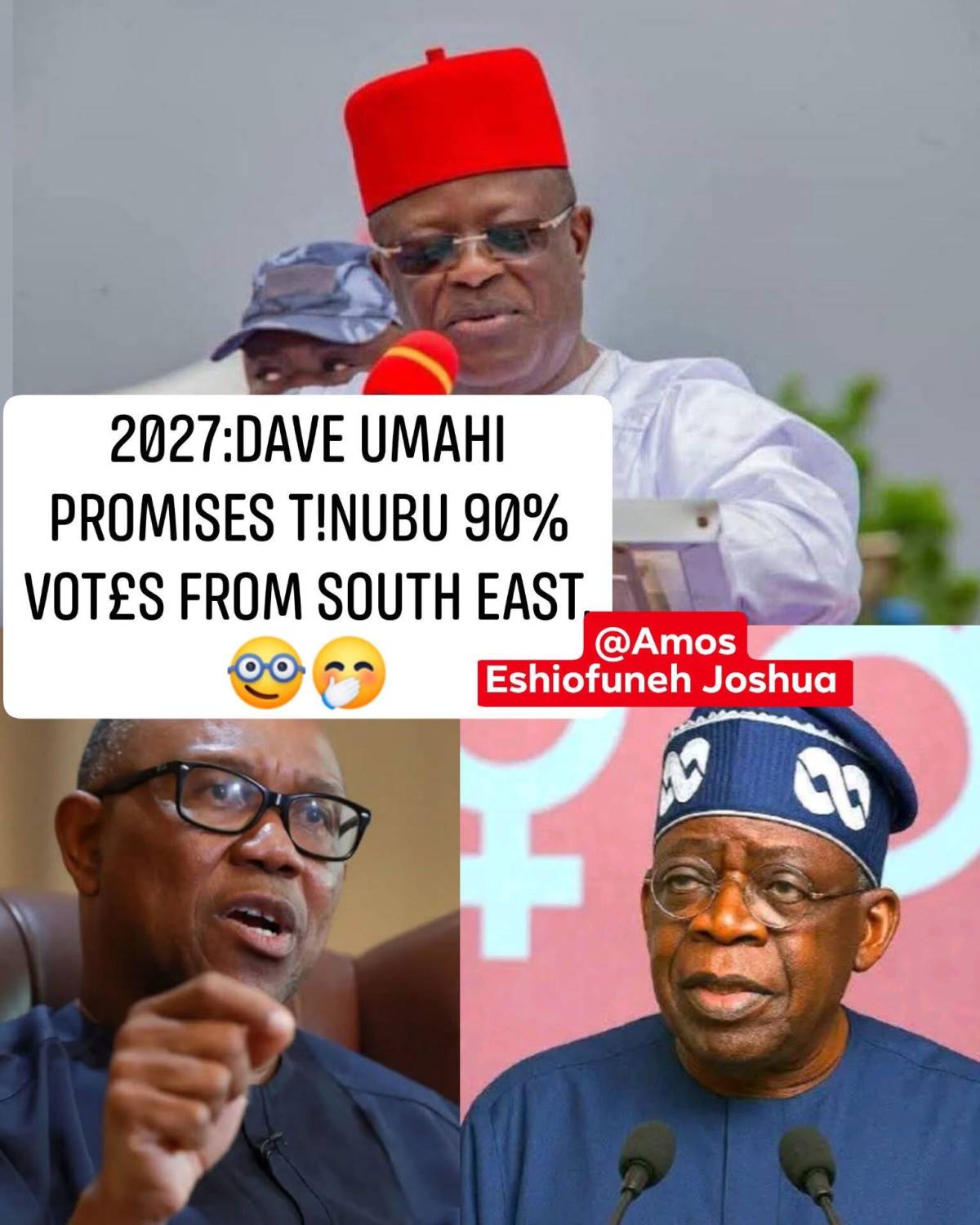 Joker: Umahi can joke a lot greedy man